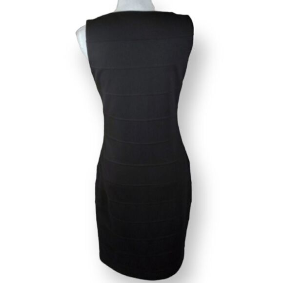 ADRIENNE VITTADINI BLACK DRESS SZ.8 EUC - Picture 4 of 6